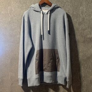 Hoody Sweatshirt - size Medium Gray.